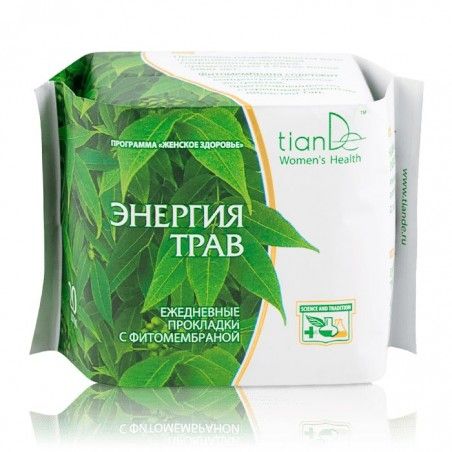 Ежедневные прокладки "Энергия трав" 20 шт