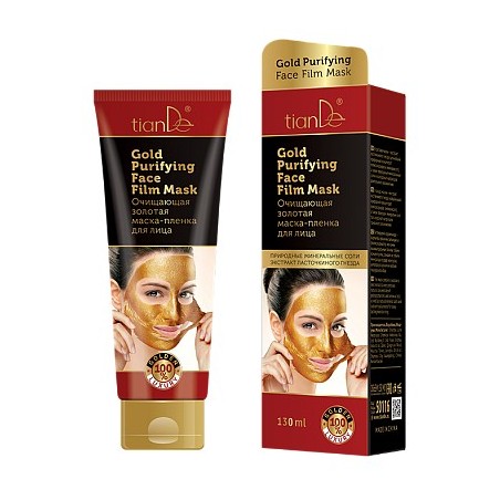 Очищающая золотая маска-пленка для лица, 130мл