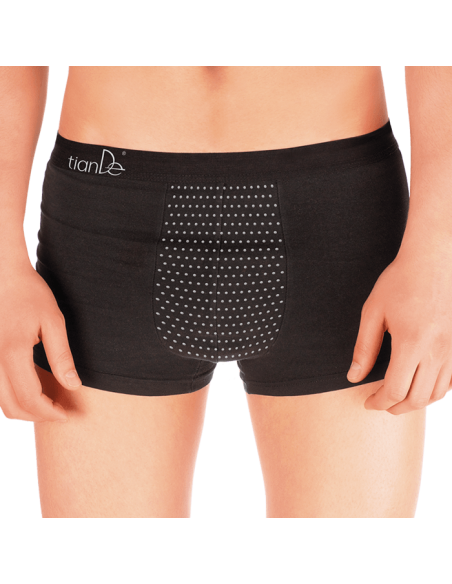 Mens underwear with Tourmaline Spot Coating