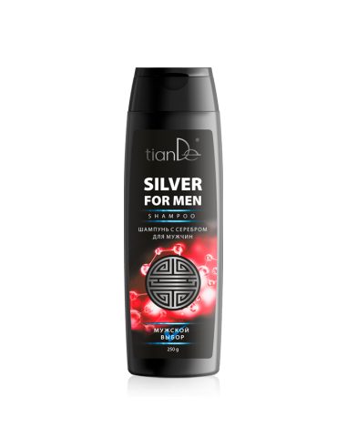Szampon ze srebrem dla mężczyzn, 250g