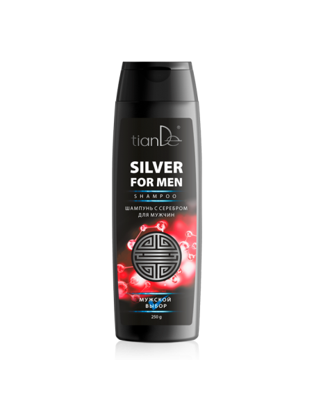 Sidabrinis šampūnas vyrams, 250g