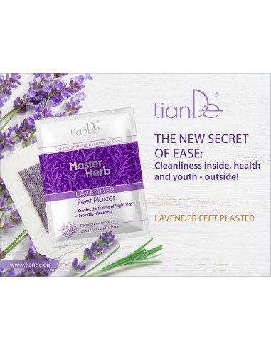 Лавандовый детоксикационный пластырь для ног