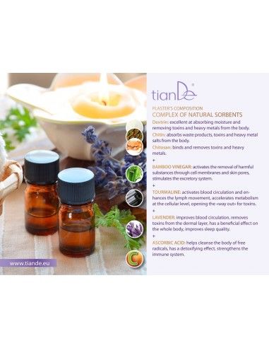 Лавандовый детоксикационный пластырь для ног