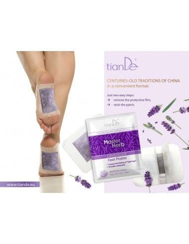 Лавандовый детоксикационный пластырь для ног