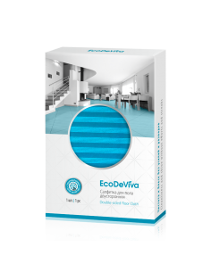 Dwustronna ściereczka do czyszczenia podłogi, 1 szt.