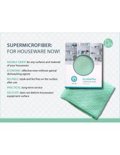 Dishwashing microfiber cloth for stubborn dirt from dishes, 1pc 2