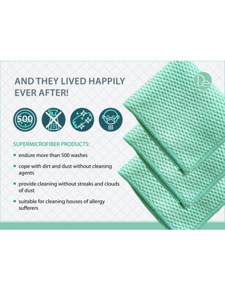 Dvipusė grindų šluostė 1 vnt.