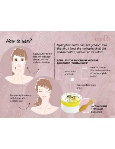 Hidrofilinis sviestas makiažo šalinimui 75 g.