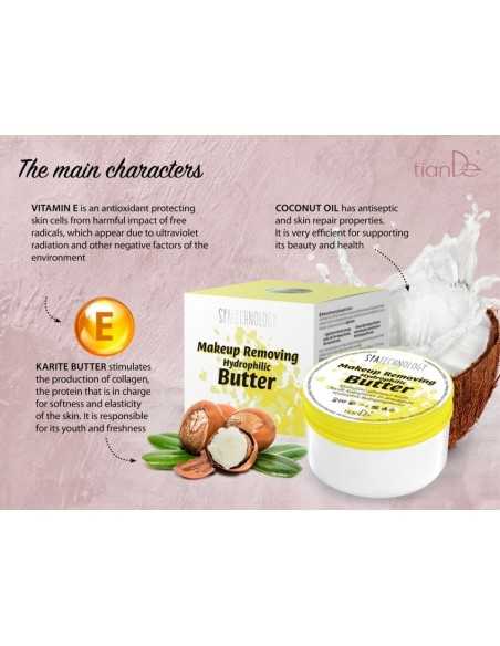 Hidrofilinis sviestas makiažo šalinimui 75 g.