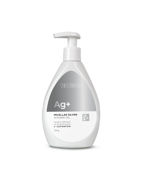 Мицеллярный гель для душа с серебром
