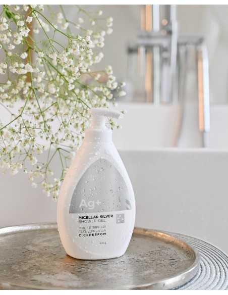 Мицеллярный гель для душа с серебром