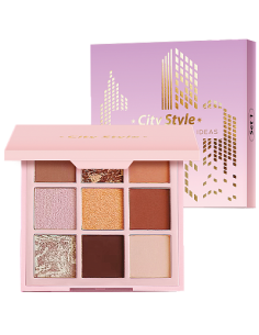 City Style Palette - Modern Eyeshadow Makeup Ideas, 9g