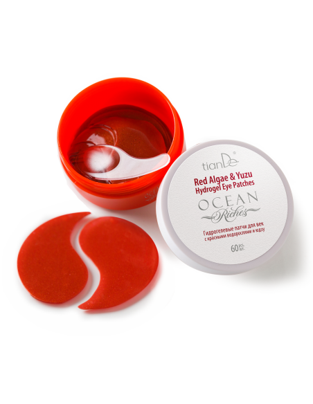 Hidrogelio paakių pagalvėlės su raudonaisiais dumbliais ir kvapiaisiais mandarinais 60 vnt. | TianDe