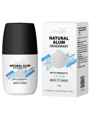 Men’s Choice Natural Alum Deodorant with...