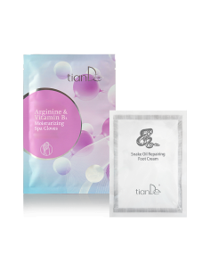 For soft hands and smooth feet