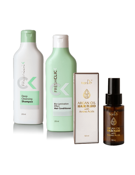 For shiny hair with no split ends