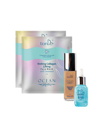Ocean riches: Fresh and hydrated skin
